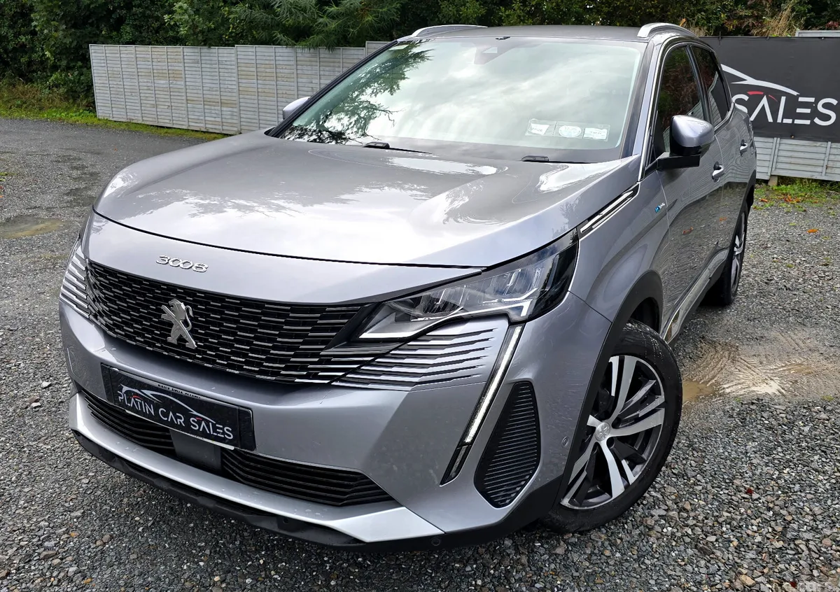 Peugeot 3008 MPV, Petrol Plug-in Hybrid, 2021, Grey