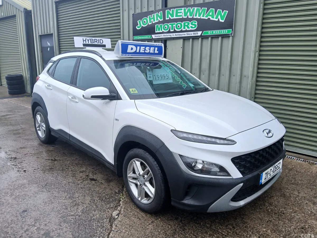 Hyundai KONA SUV, Diesel, 2021, White