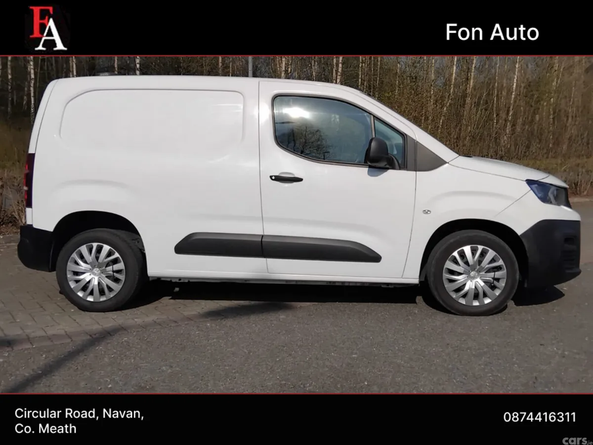 Peugeot Partner Van, Diesel, 2019, White