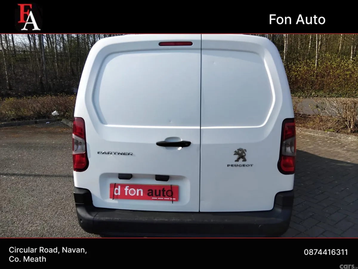 Peugeot Partner Van, Diesel, 2019, White