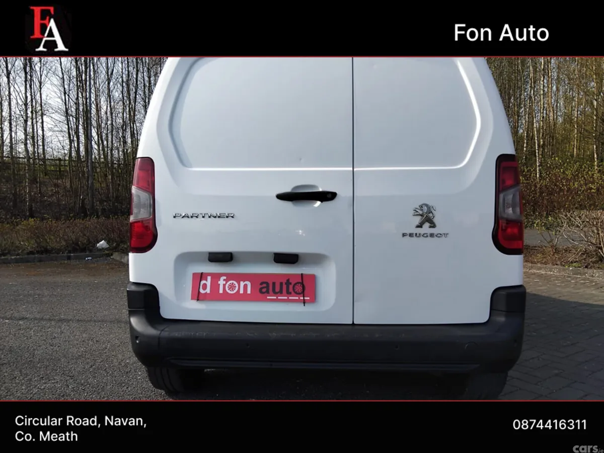 Peugeot Partner Van, Diesel, 2019, White