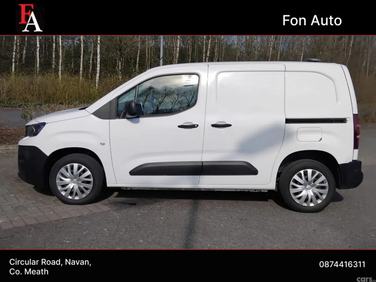 Peugeot Partner Van, Diesel, 2019, White