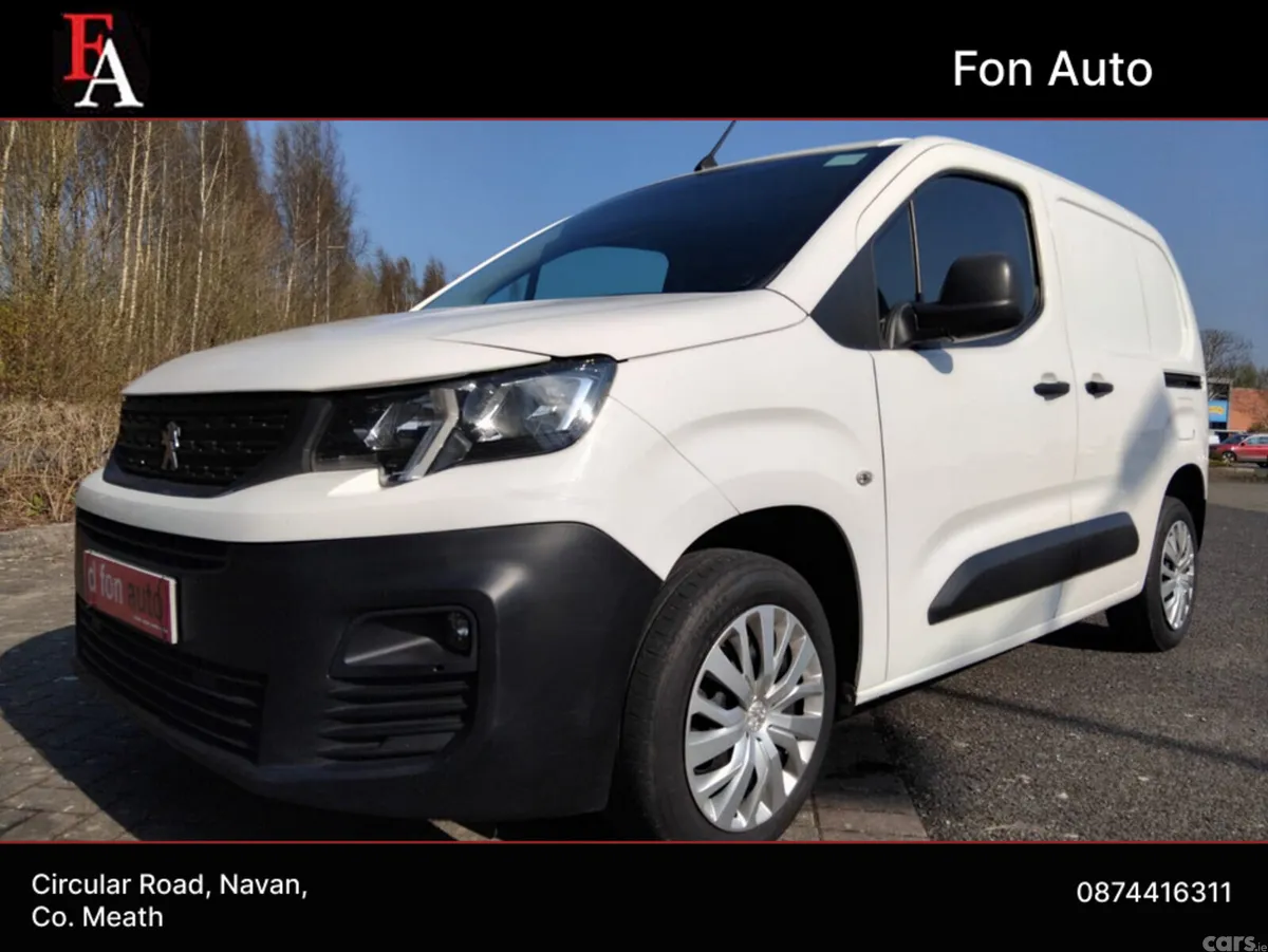 Peugeot Partner Van, Diesel, 2019, White