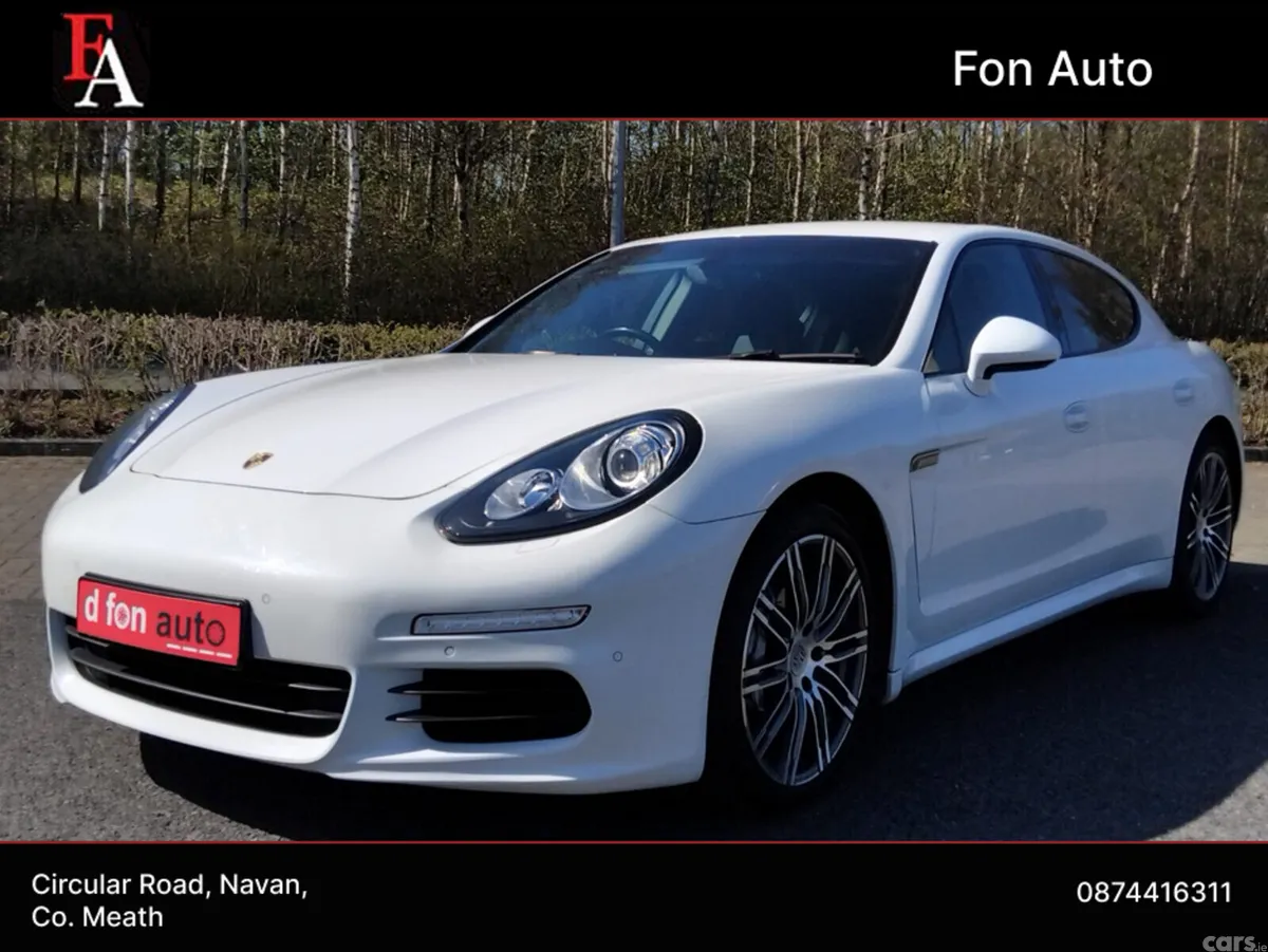 Porsche Panamera Hatchback, Diesel, 2015, White