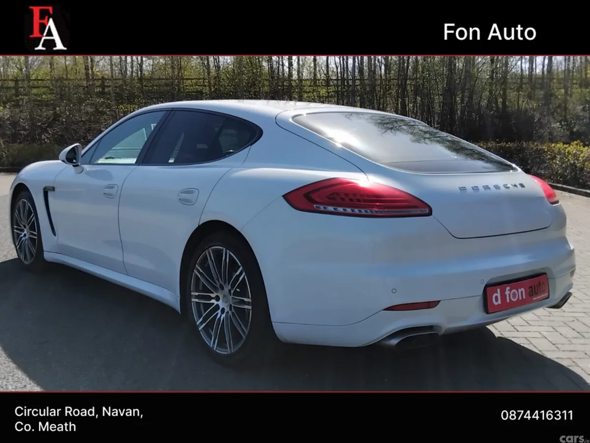 Porsche Panamera Hatchback, Diesel, 2015, White