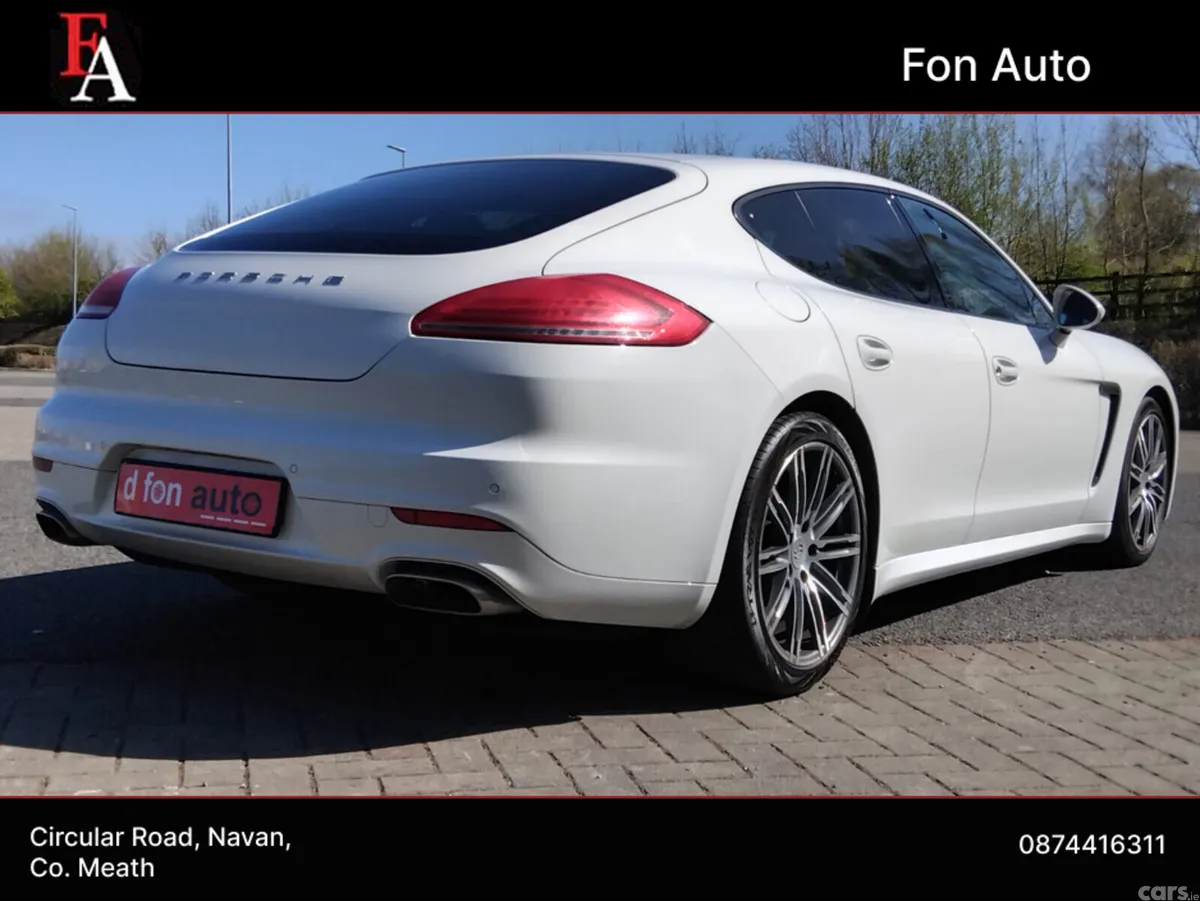 Porsche Panamera Hatchback, Diesel, 2015, White