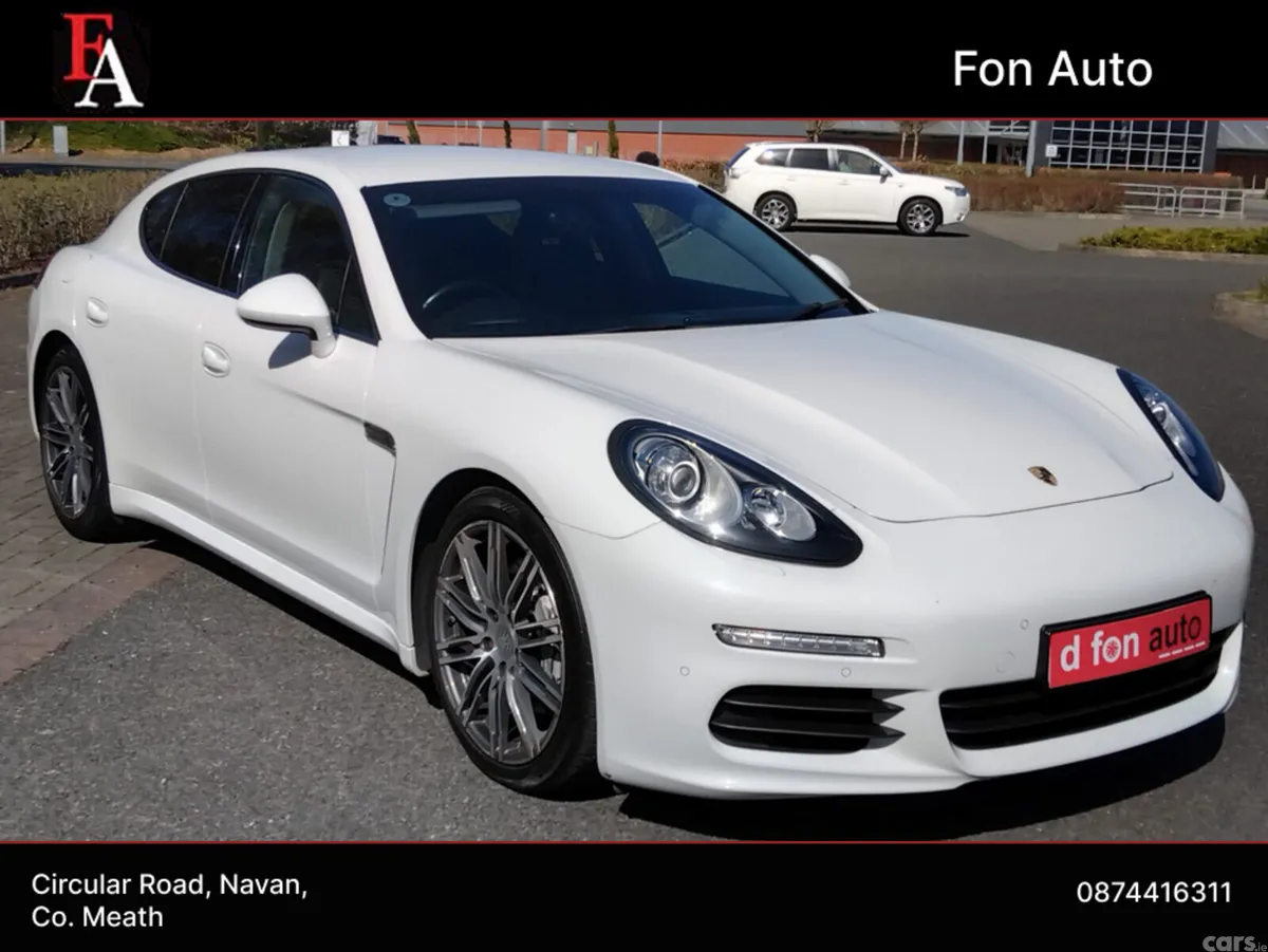 Porsche Panamera Hatchback, Diesel, 2015, White