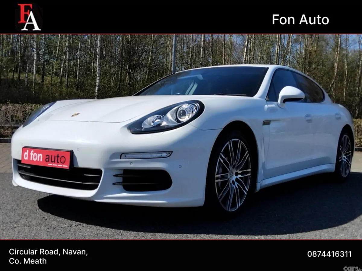 Porsche Panamera Hatchback, Diesel, 2015, White