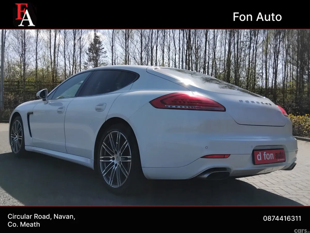 Porsche Panamera Hatchback, Diesel, 2015, White