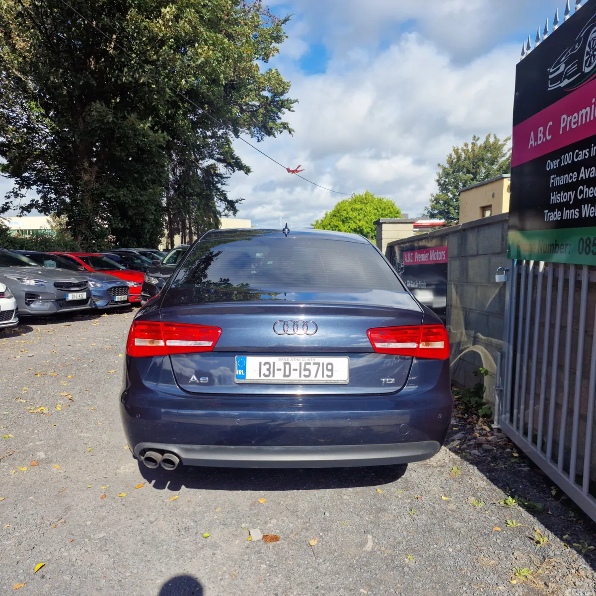 Audi A6 Saloon, Diesel, 2013, Blue