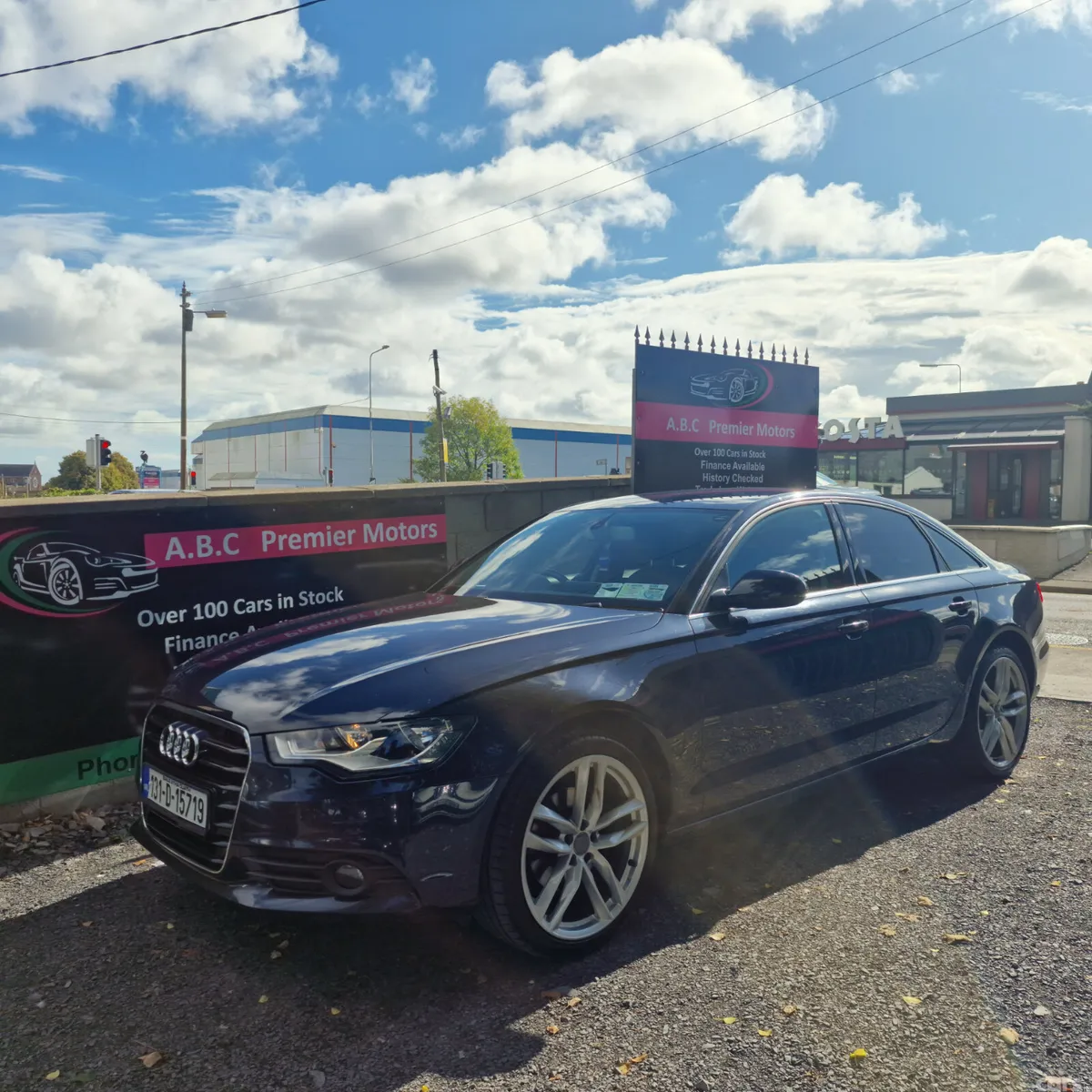 Audi A6 Saloon, Diesel, 2013, Blue