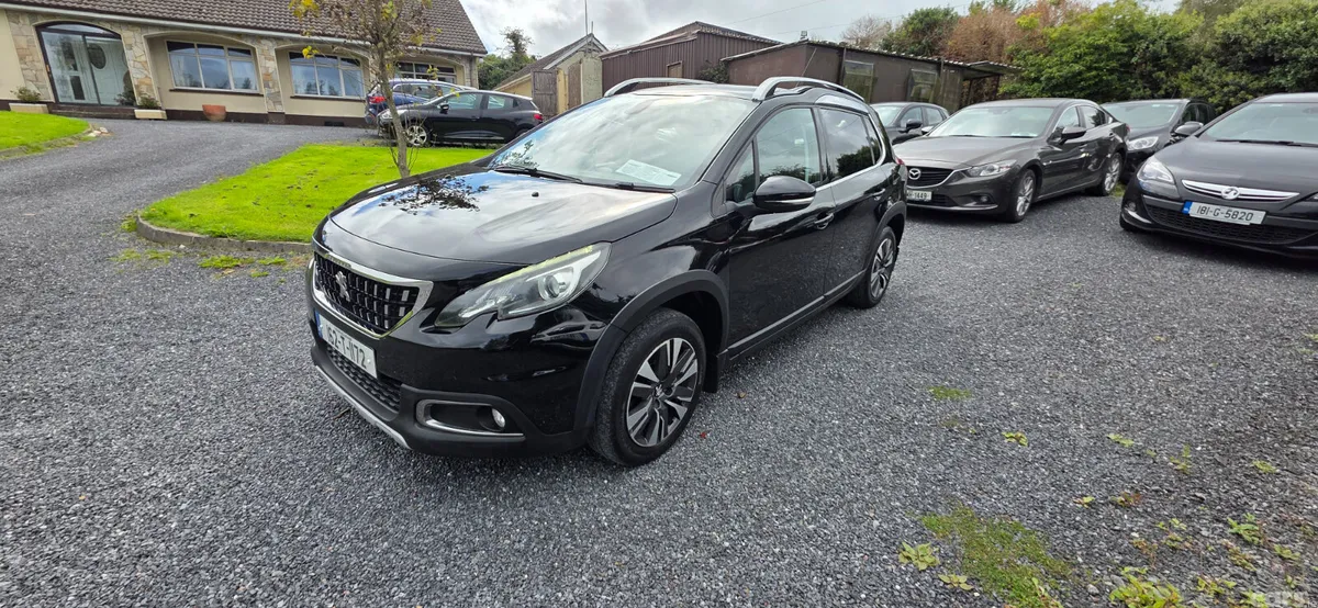 Peugeot 2008 SUV, Petrol, 2016, Black