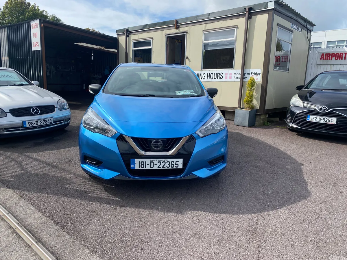 Nissan Micra Hatchback, Petrol, 2018, Blue