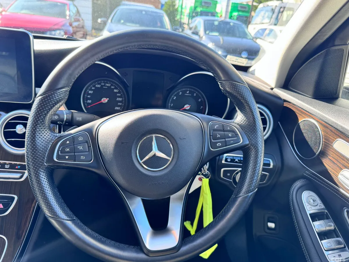 Mercedes-Benz C-Class Saloon, Petrol, 2016, White