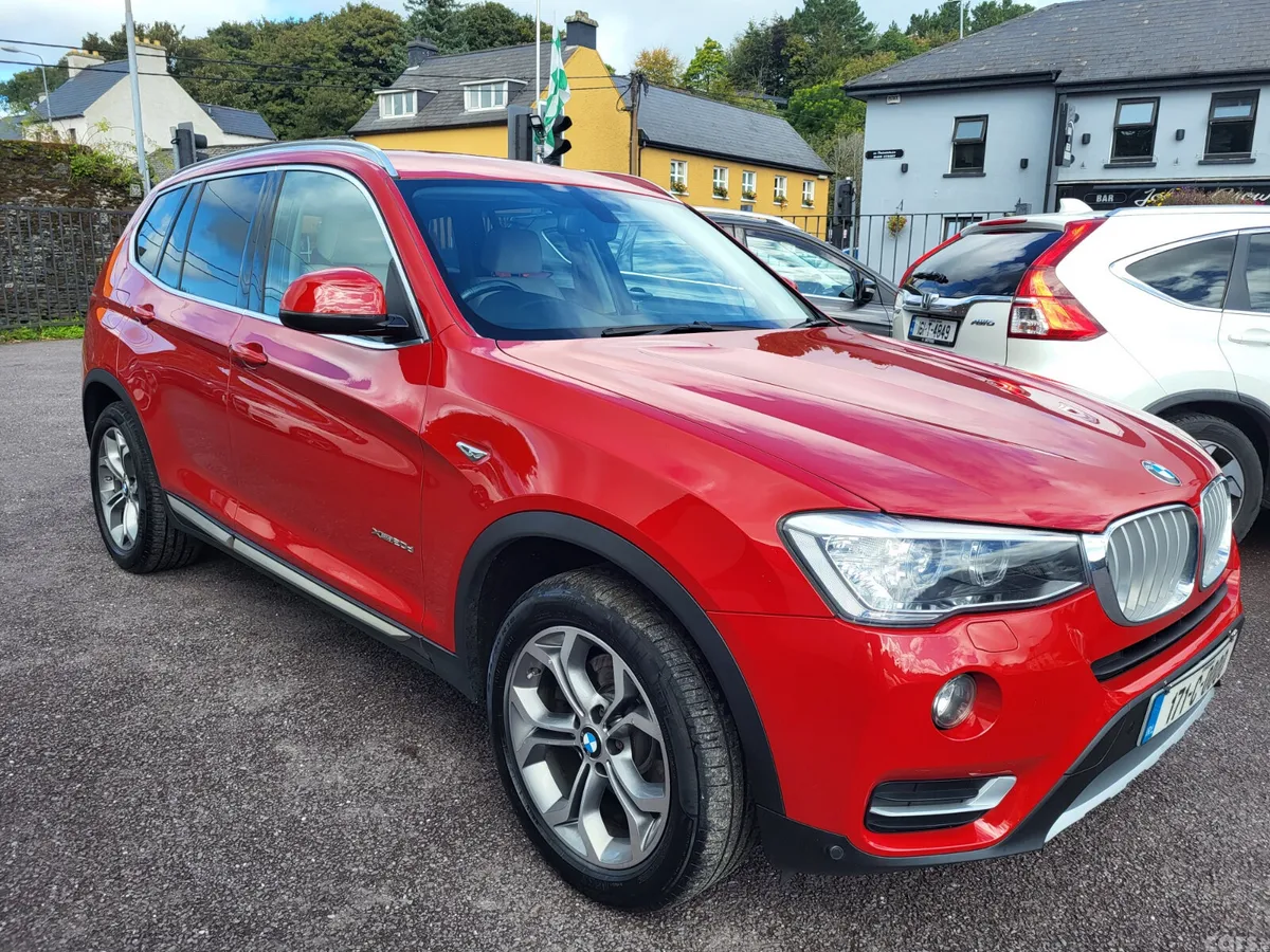 BMW X3 SUV, Diesel, 2017, Red