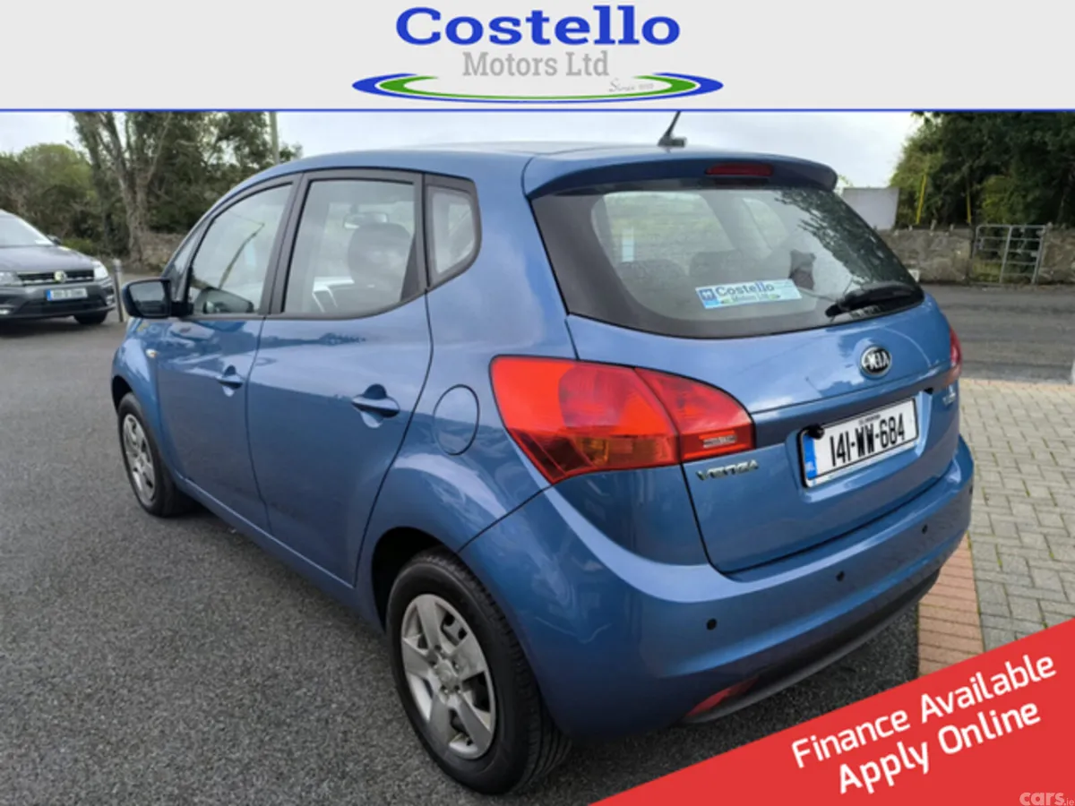 Kia Venga MPV, Petrol, 2014, Blue