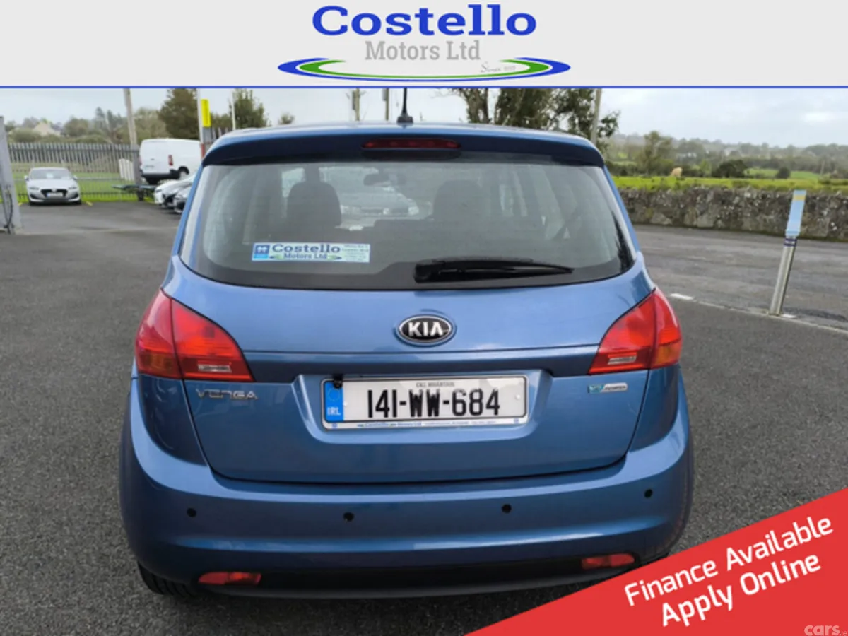 Kia Venga MPV, Petrol, 2014, Blue