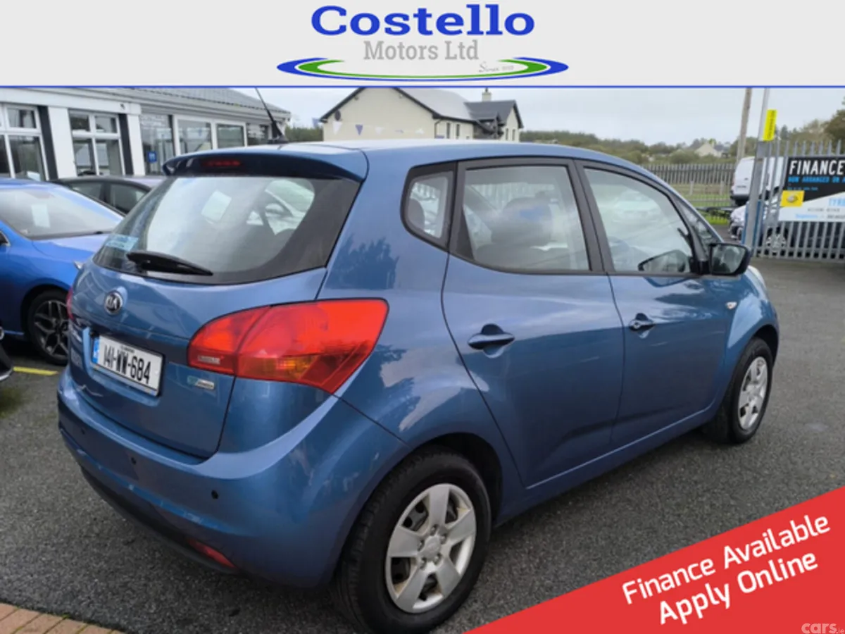 Kia Venga MPV, Petrol, 2014, Blue