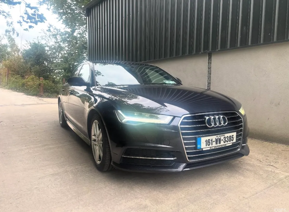 Audi A6 Saloon, Diesel, 2016, Blue