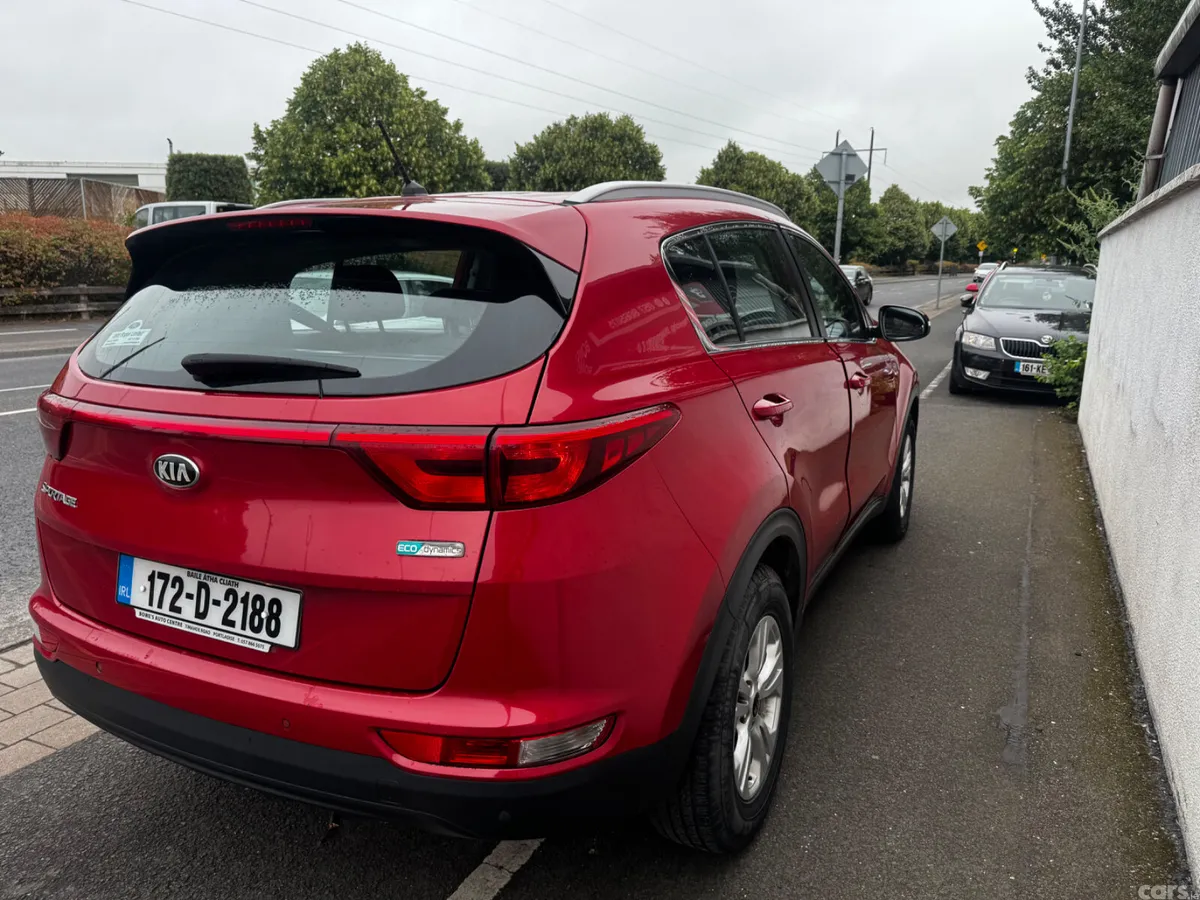 Kia Sportage SUV, Diesel, 2017, Red