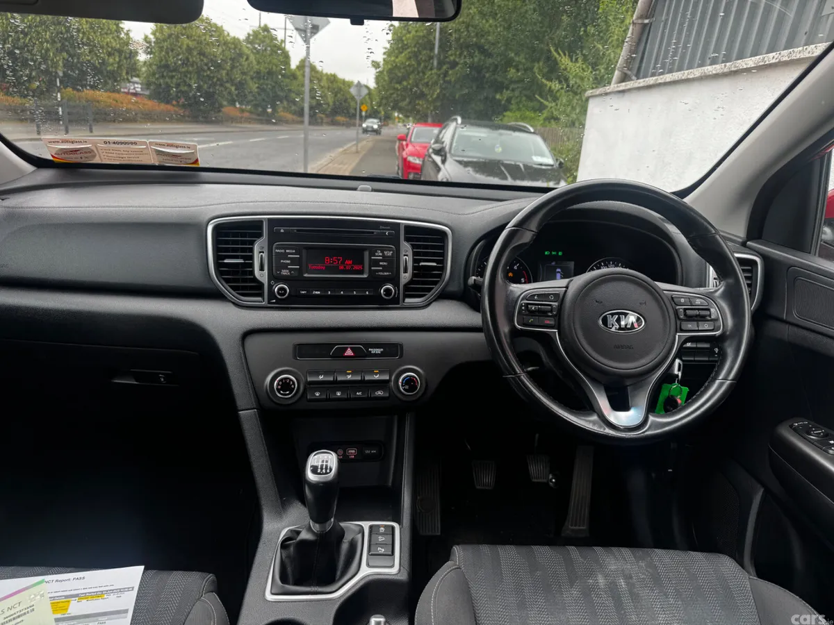 Kia Sportage SUV, Diesel, 2017, Red