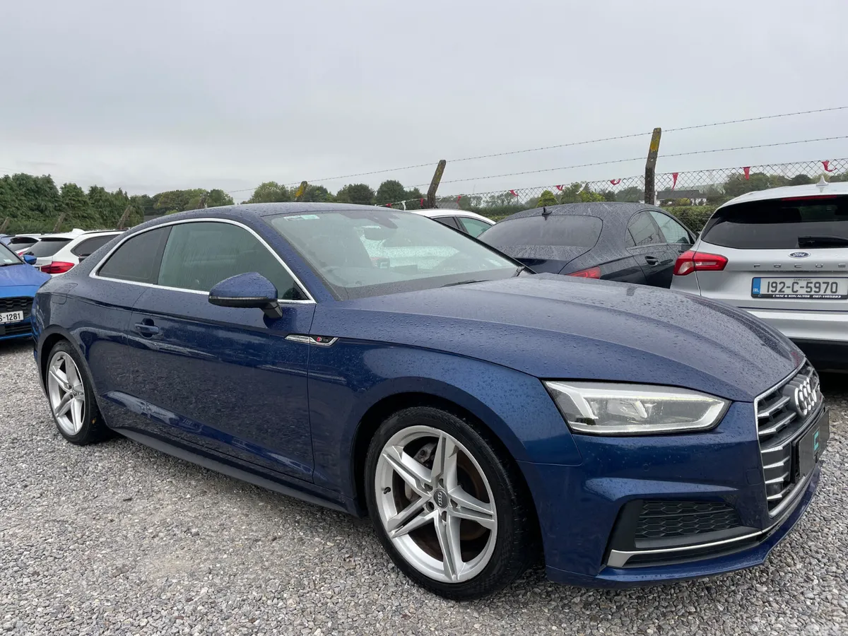 Audi A5 Coupe, Diesel, 2017, Blue