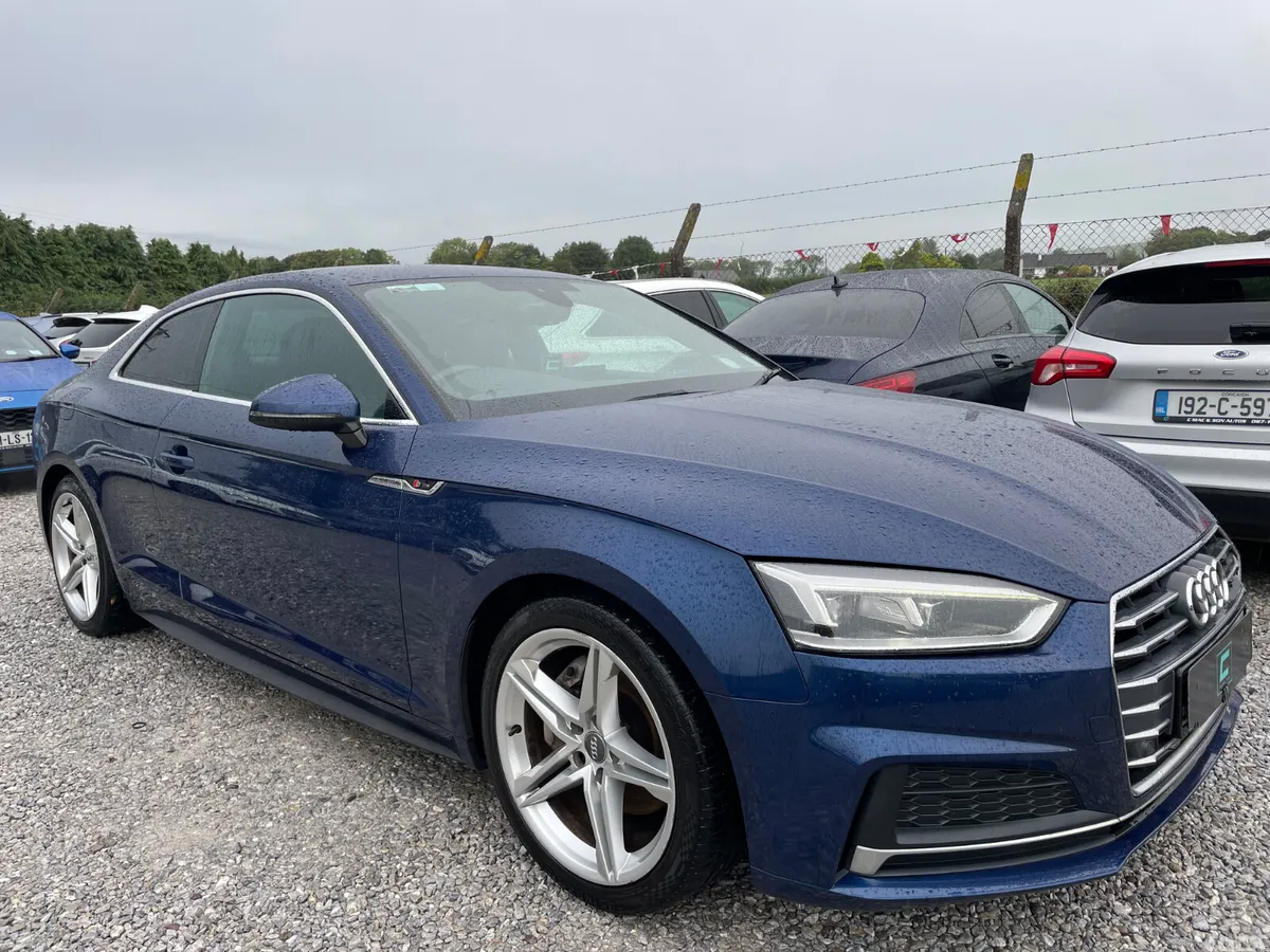 Audi A5 Coupe, Diesel, 2017, Blue