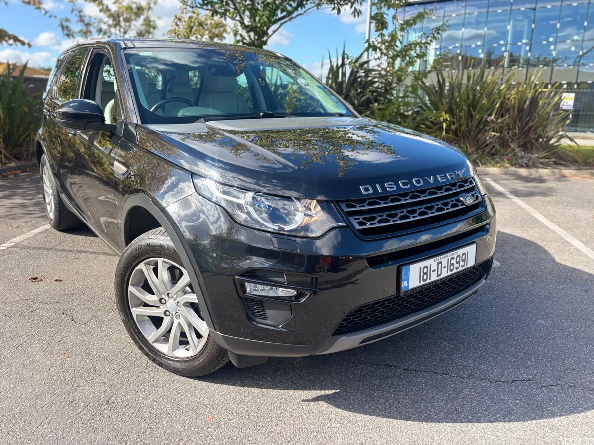 Land Rover Discovery Sport SUV, Diesel, 2018, Black