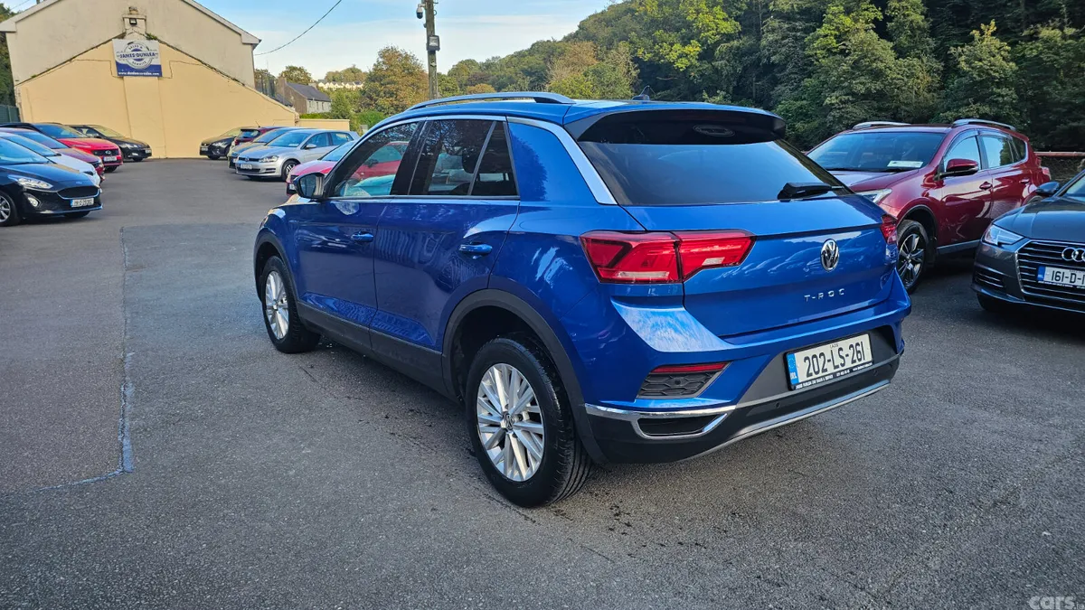 Volkswagen T-Roc SUV, Petrol, 2020, Blue