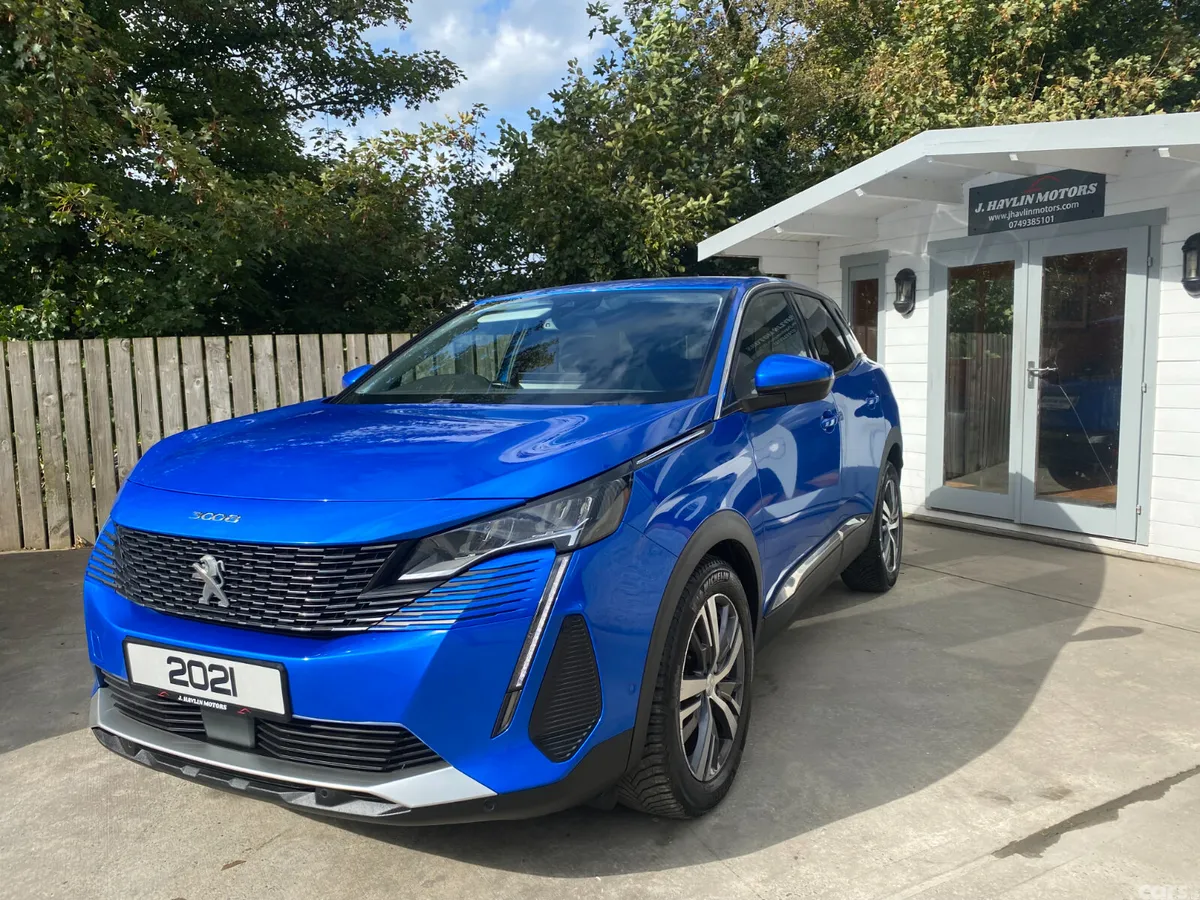 Peugeot 3008 SUV, Diesel, 2021, Blue
