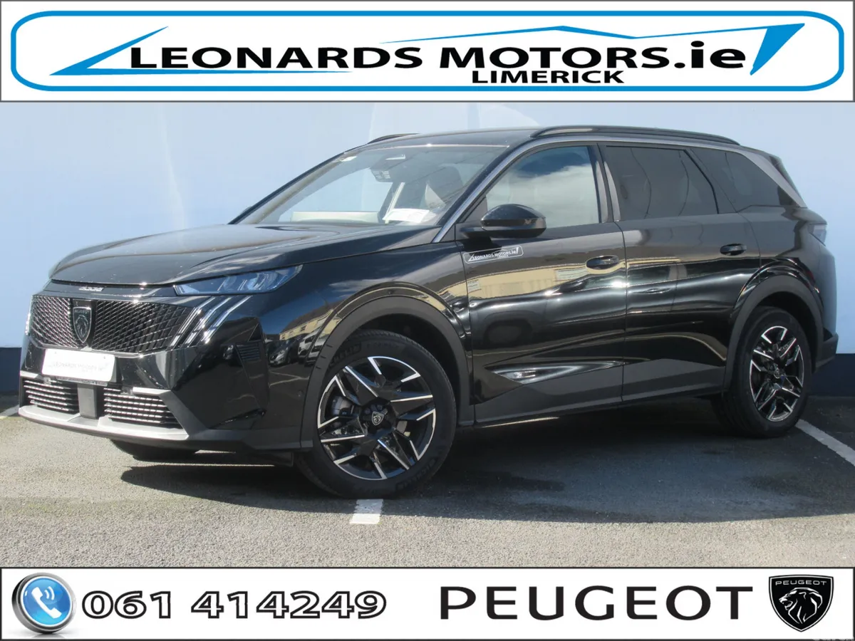 Peugeot 5008 SUV, Petrol Hybrid, 2025, Black