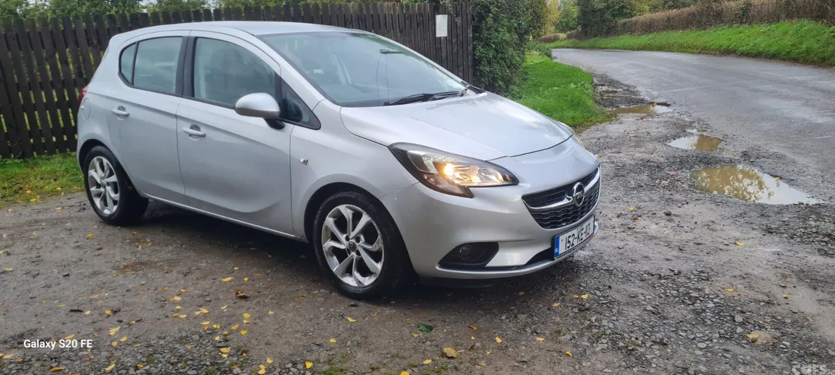 Opel Corsa Hatchback, Petrol, 2015, Silver
