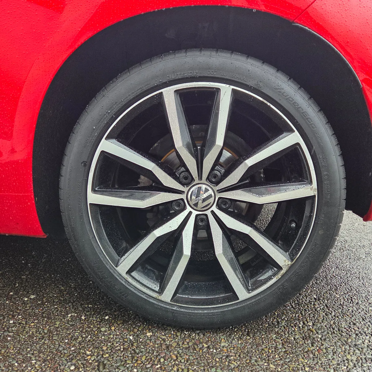Volkswagen Scirocco Hatchback, Diesel, 2014, Red