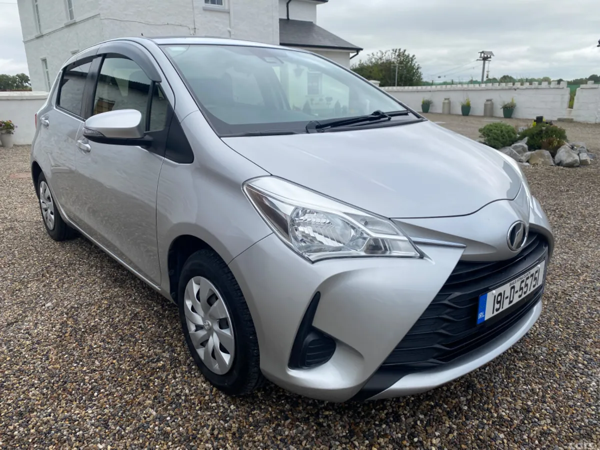 Toyota Vitz Hatchback, Petrol, 2019, Silver