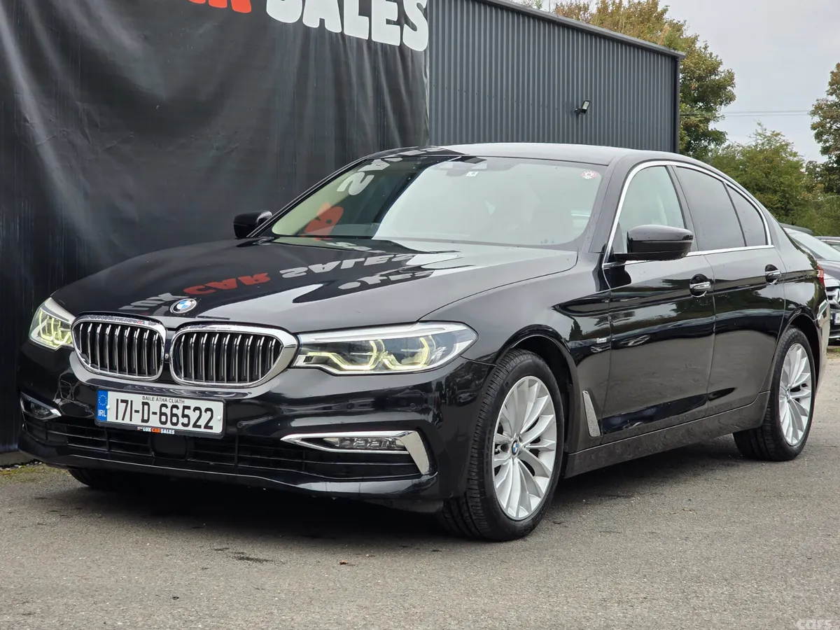 BMW 5-Series Saloon, Diesel, 2017, Black