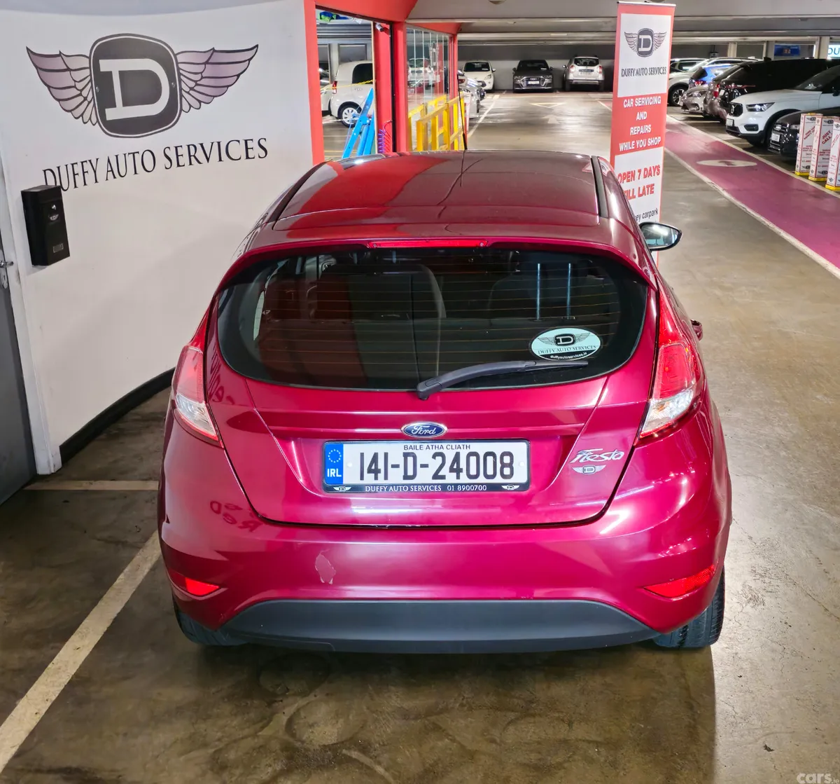 Ford Fiesta Hatchback, Petrol, 2014, Red