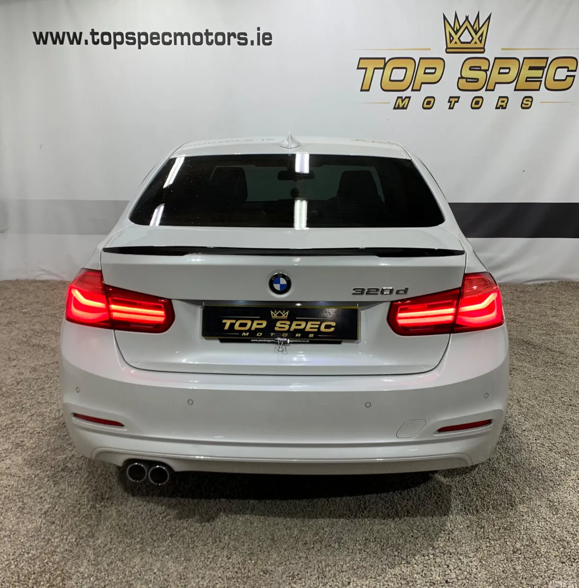 BMW 3-Series Saloon, Diesel, 2018, White