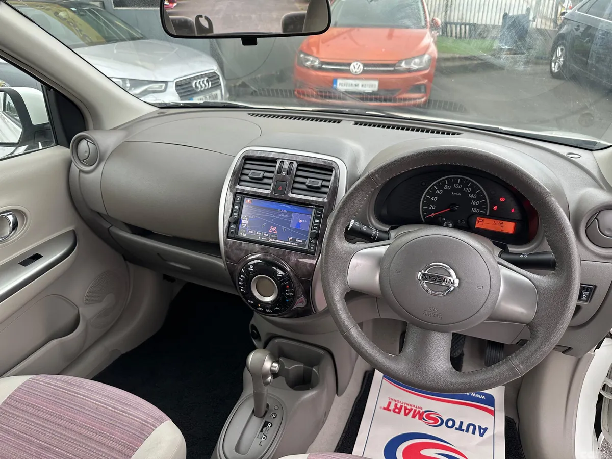 Nissan March Hatchback, Petrol, 2016, White