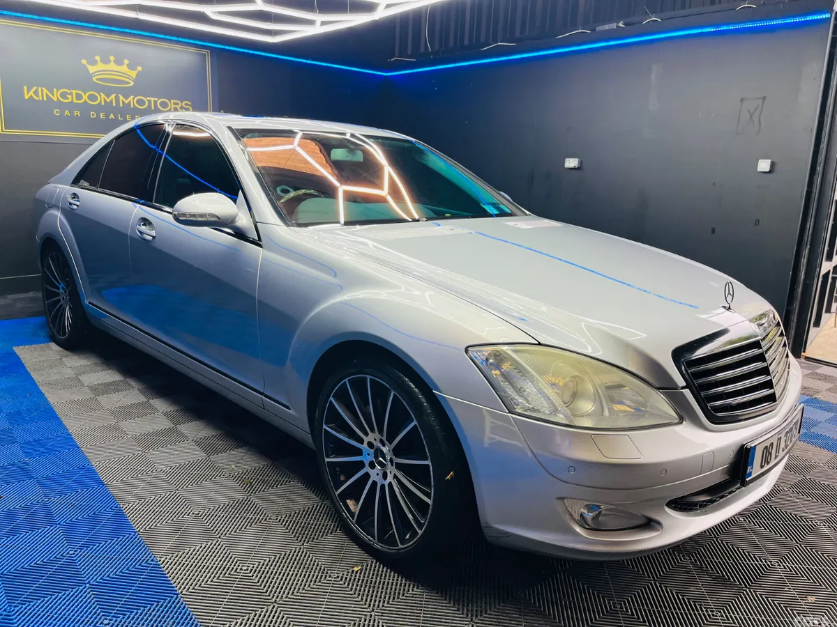 Mercedes-Benz S-Class Saloon, Petrol, 2008, Silver
