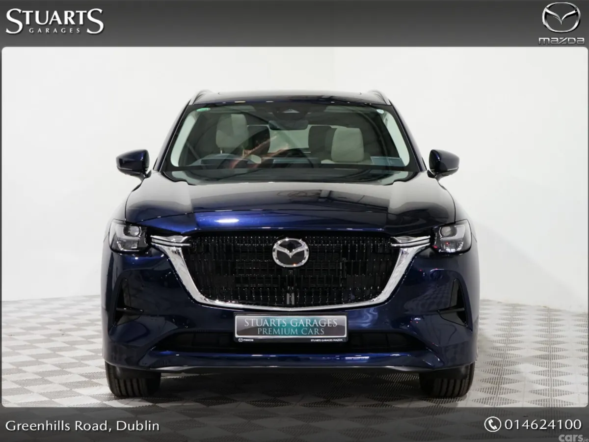 Mazda CX-80 SUV, Petrol Plug-in Hybrid, 2026, Blue