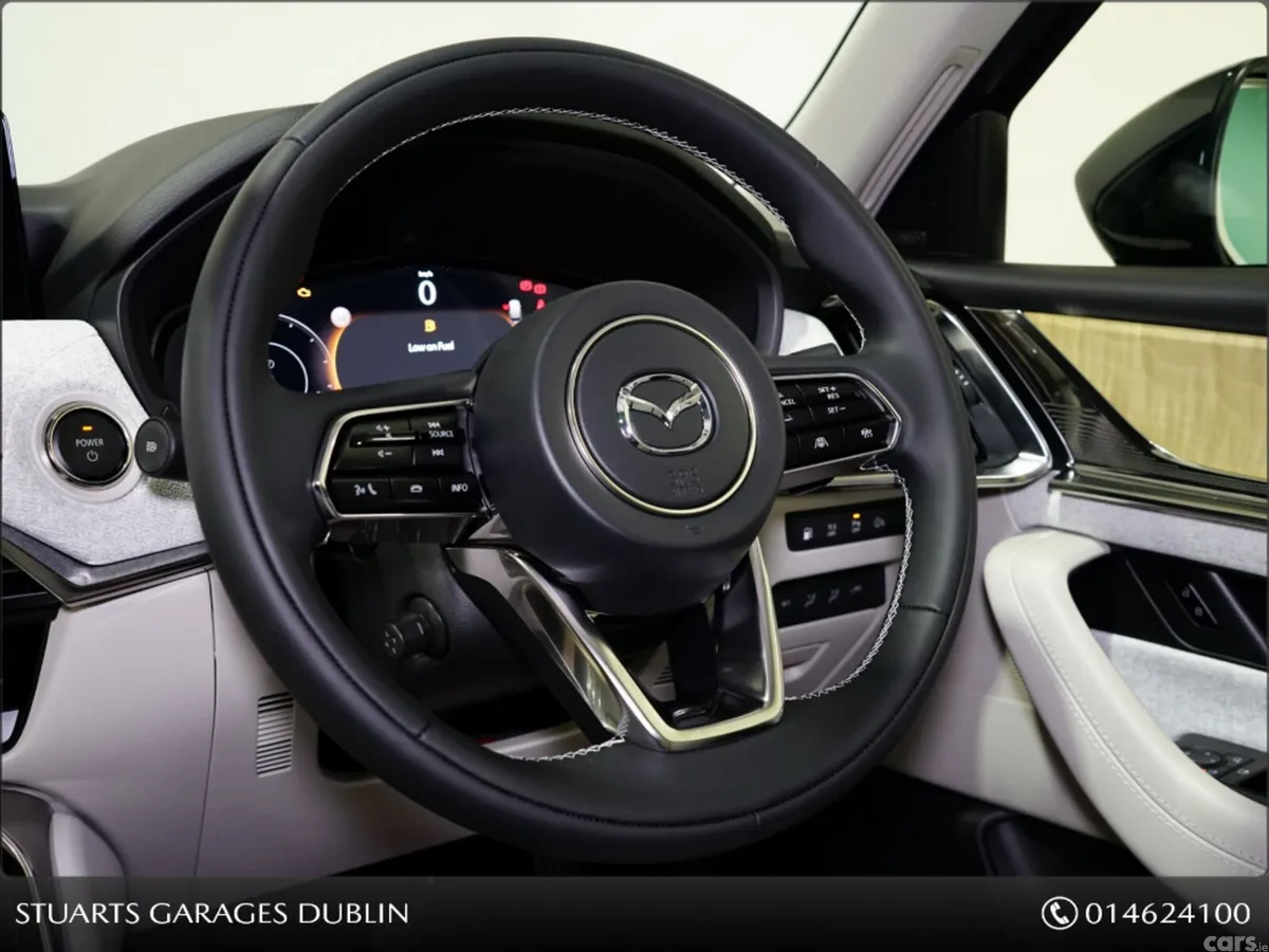 Mazda CX-80 SUV, Petrol Plug-in Hybrid, 2026, Blue