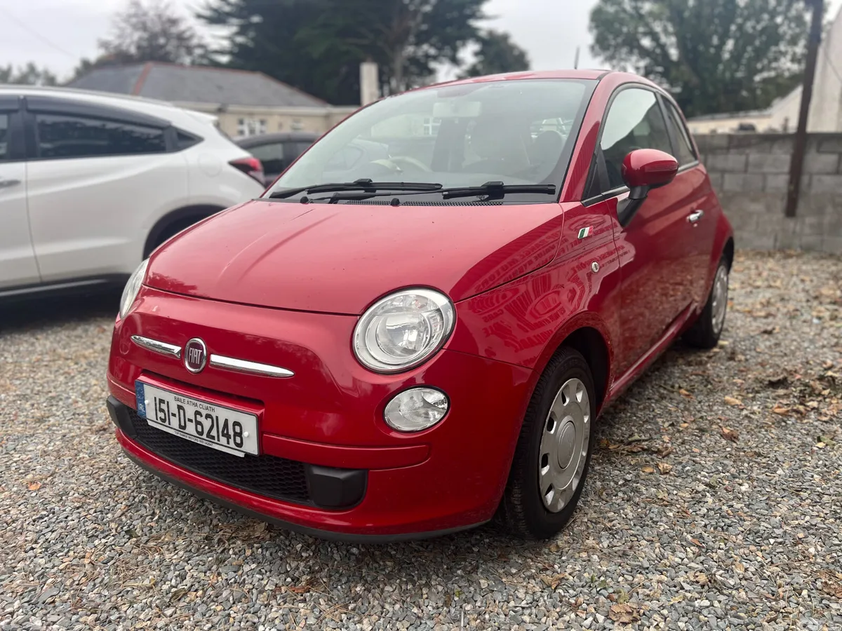 Fiat 500 Coupe, Petrol, 2015, Red