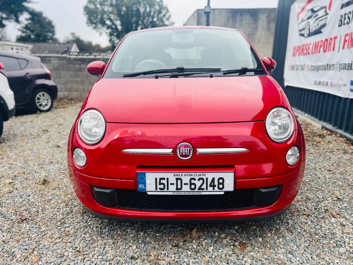Fiat 500 Coupe, Petrol, 2015, Red