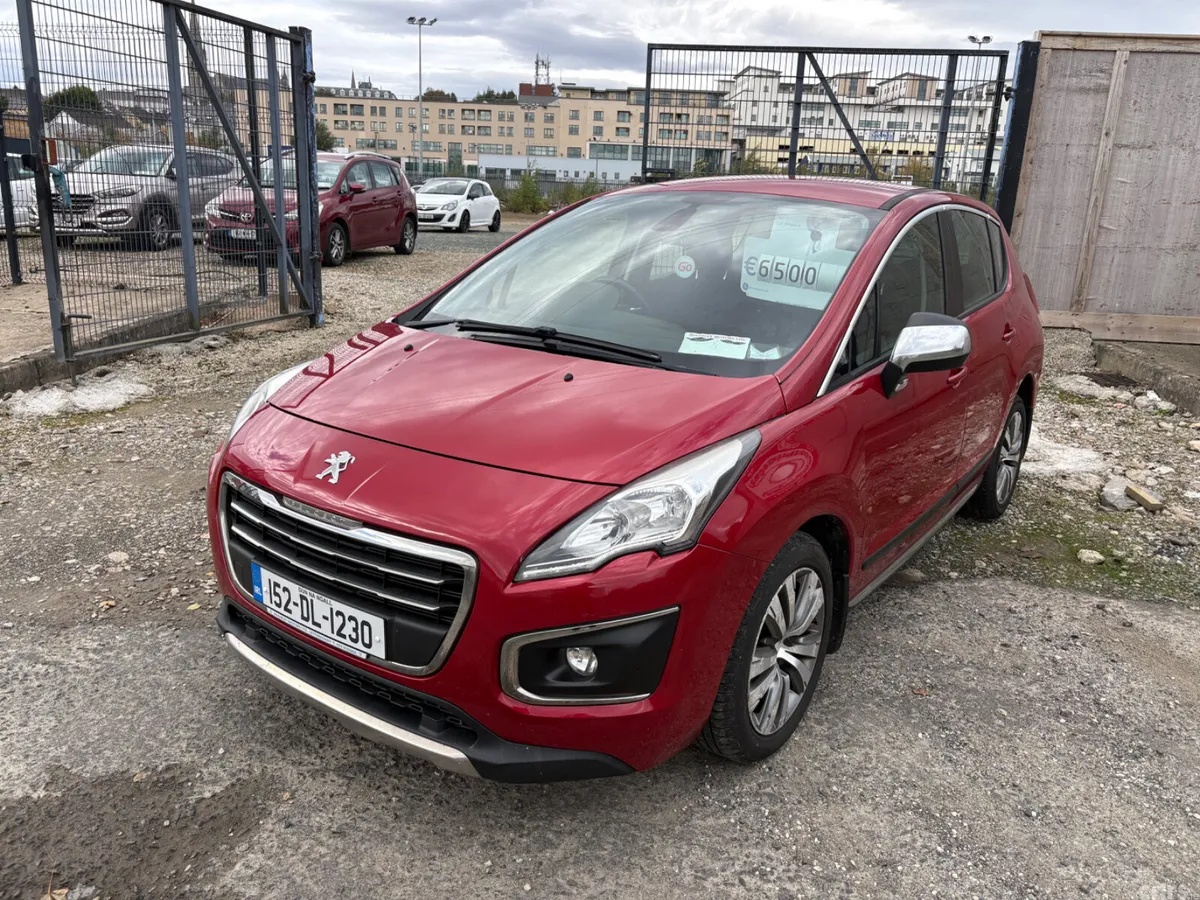 Peugeot 3008 SUV, Diesel, 2015, Red
