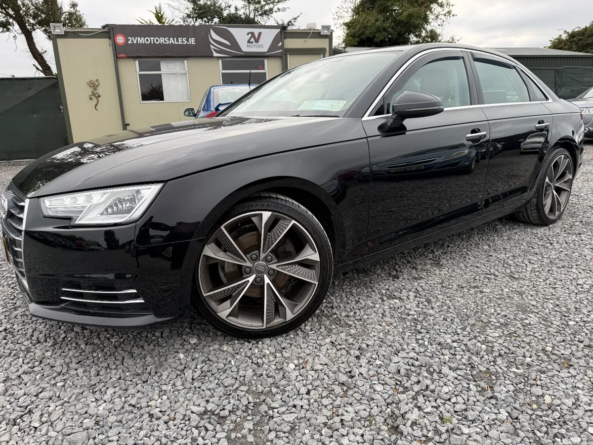 Audi A4 Saloon, Diesel, 2017, Black