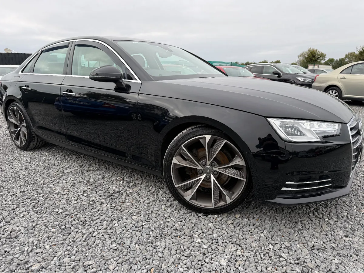 Audi A4 Saloon, Diesel, 2017, Black