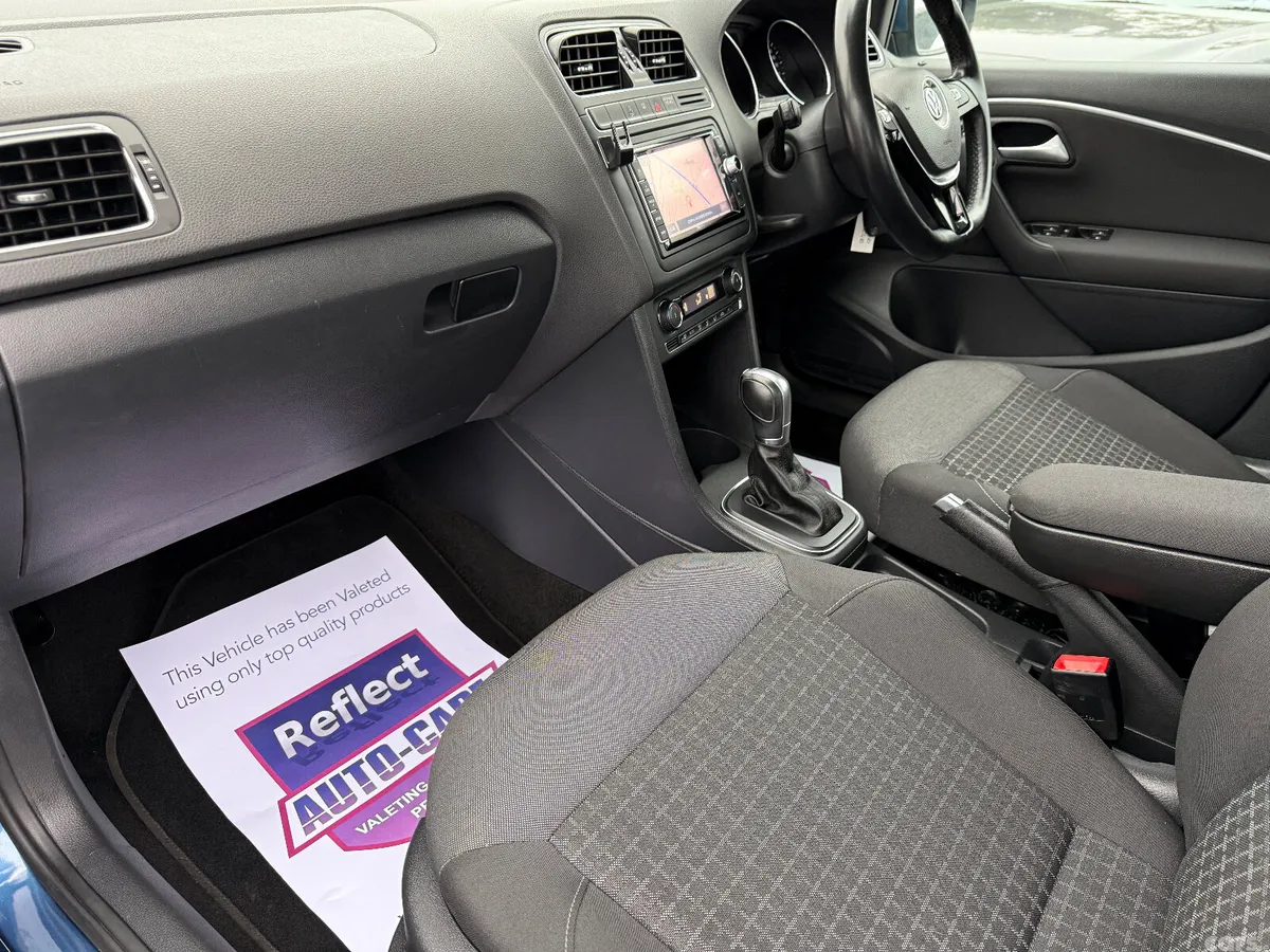 Volkswagen Polo Hatchback, Petrol, 2017, Blue