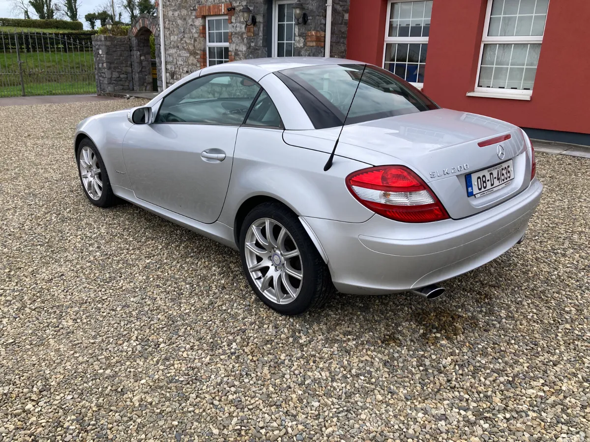 Mercedes-Benz SLK Convertible, Petrol, 2008, Silver