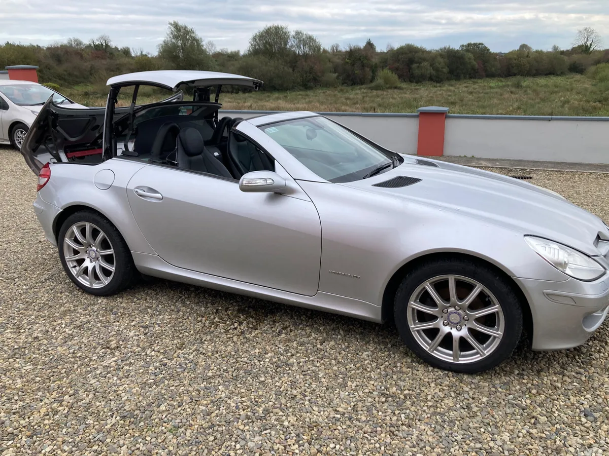Mercedes-Benz SLK Convertible, Petrol, 2008, Silver