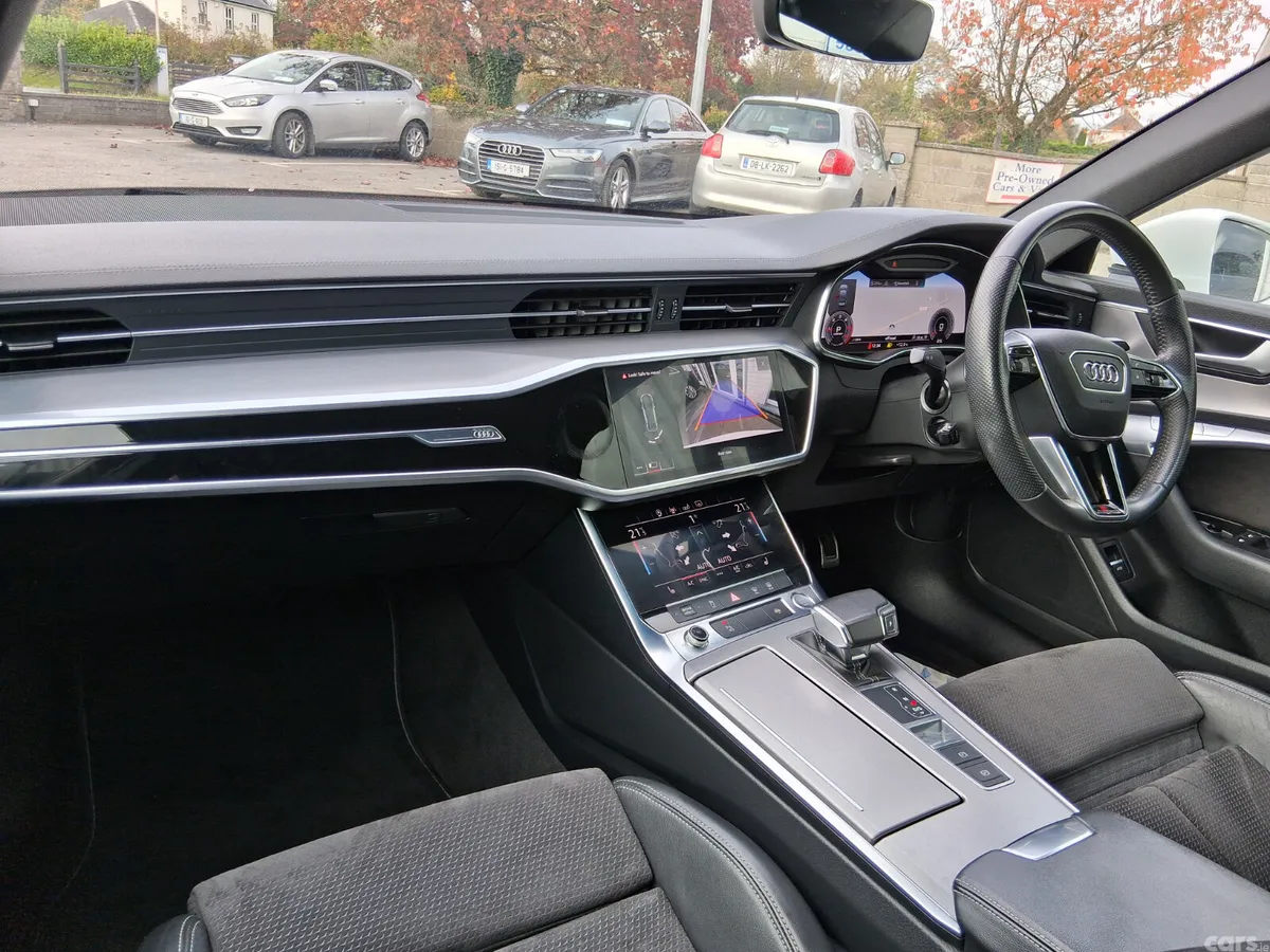 Audi A6 Saloon, Diesel Hybrid, 2019, White